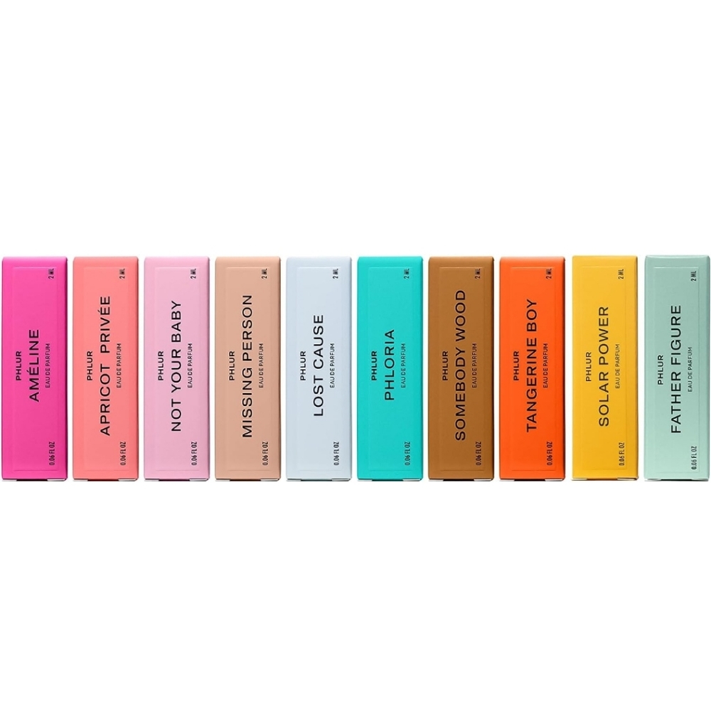 Phlur perfume sample pack